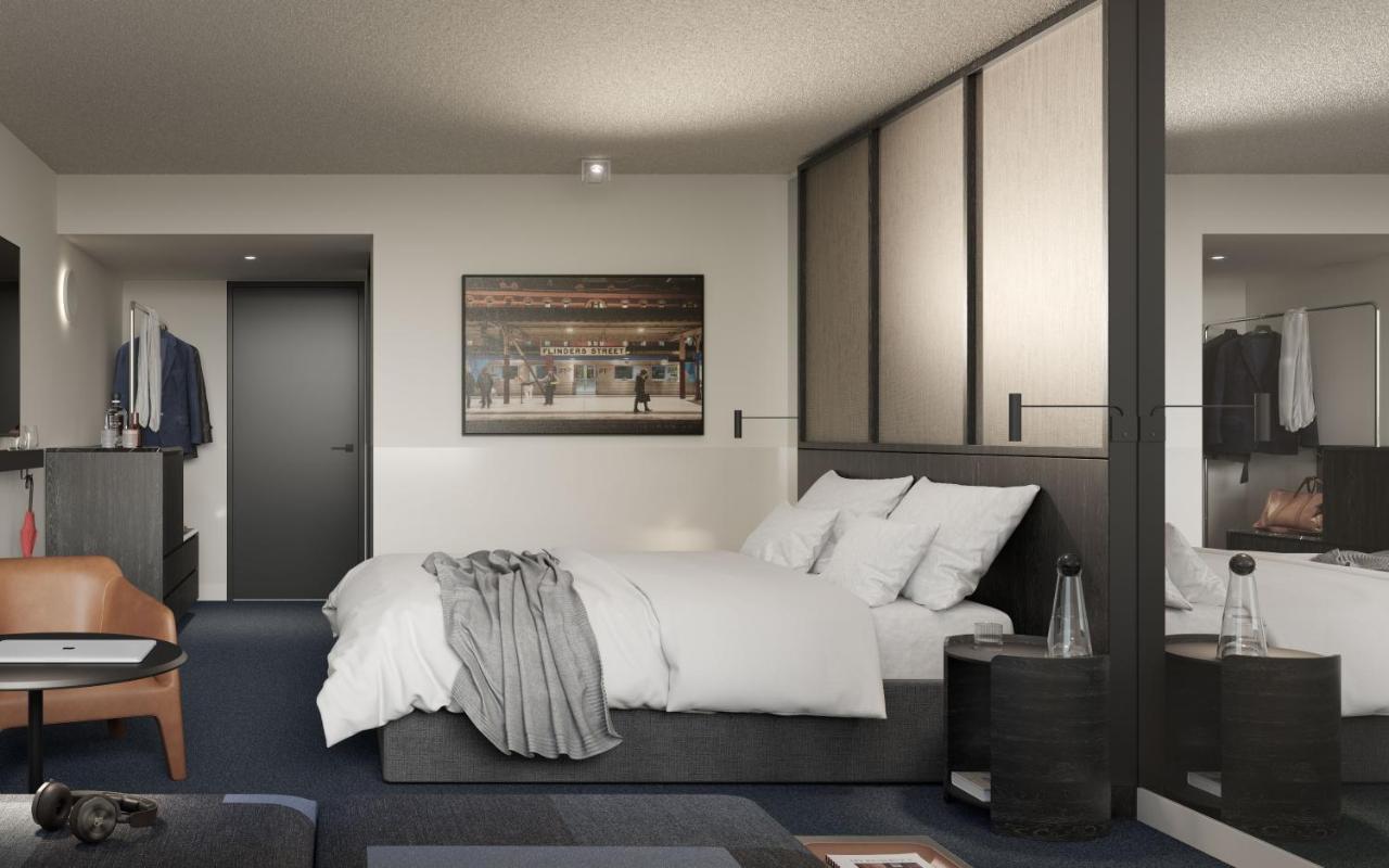Lancemore Crossley St. Мелбърн Екстериор снимка A bedroom at the hotel